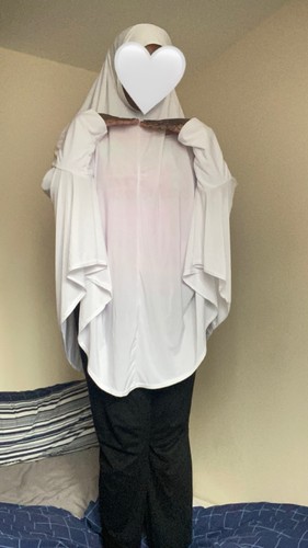 Women white khimar - women’s, hijab
