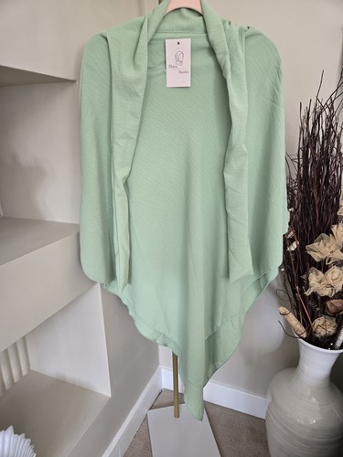New khimar crepe pistachio - khimar,