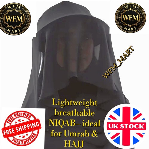 Women niqab cap with face - women,