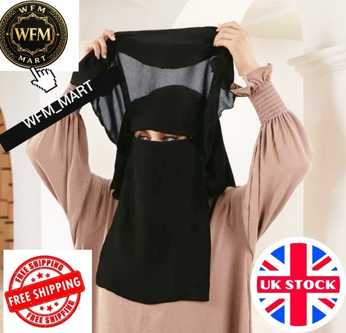 Layer niqab full coverage - 3,