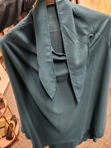 Prayer khimar teal - , blue