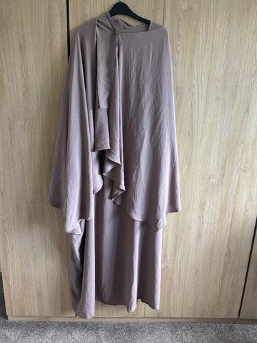 Long sleeve kaftan - long, khimar