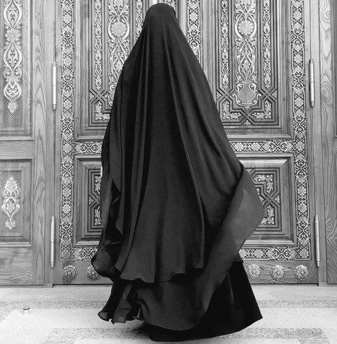 Large khimar overhead women - khimar,
