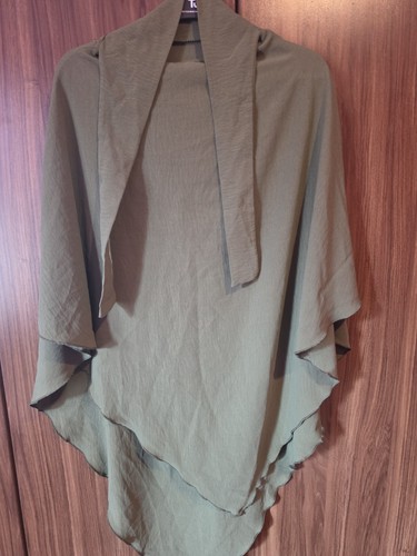 Khaki colour khimar - khaki, khimar.