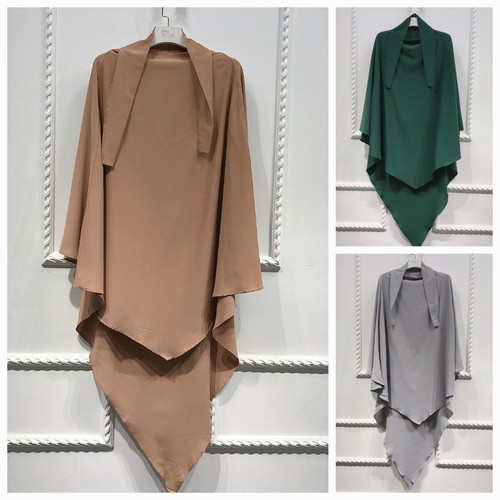 One layer khimar abayaa set - one, +