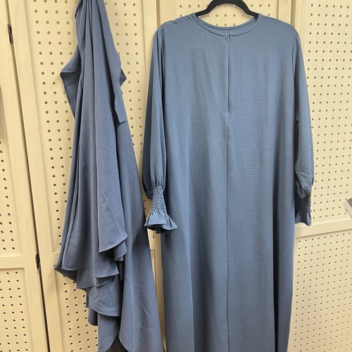 Set basic abaya with - 2,